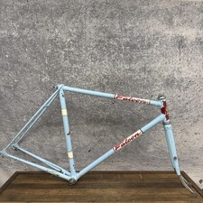 Vintage Falcon San Remo Road Bike Frame 56cm Reynolds 531 Steel Blue 27in 120