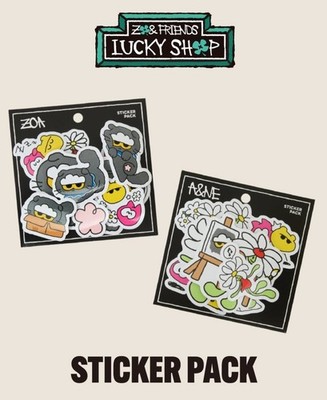US Seller) G-Dragon Zoa Line Friends pop up merch Lucky Shop Zo&