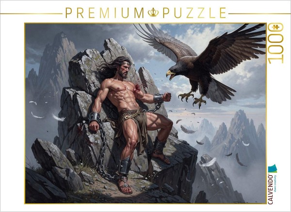Puzzle Calvendo Les Souffrances De ProméThéE | 1000 PièCes, Format Assemblé 64 ×-image