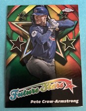 2025 Topps Chrome Pete Crow-Armstrong Future Stars #FS-8