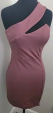 D0+BE KILLIN IT DRESS MOCHA BODYCON MINI DRESS WOMENS S
