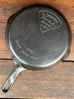 Wagner Ware Cast Iron #8 Pie Logo Skillet