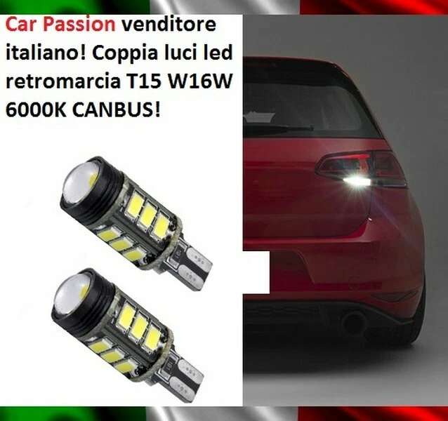 13 LED REVERSING LIGHTS T15 W16W SUZUKI IGNIS BULBS CANBUS 6000K NO ERROR   - Image 4 of 4