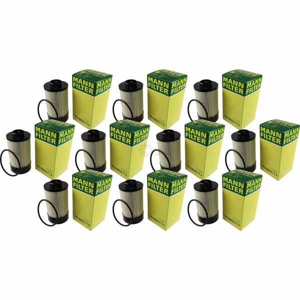 10X MANN-FILTER Kraftstofffilter Pu 9002/1 Z Fuel Filter-image