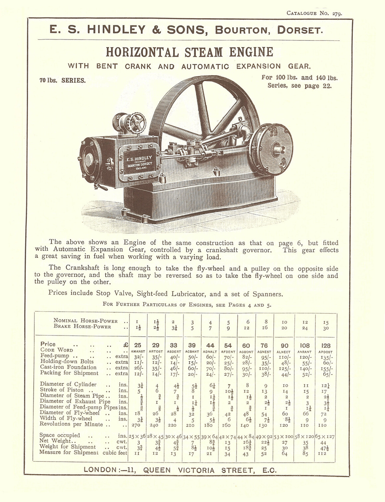Hindley Bourton Dorset Steam Engine Pump Catalog 1905 eBay UK