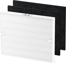 Replacement HEPA Filter for Coway 3304899 AP1512HH 1512 with 2x Carbon Filters