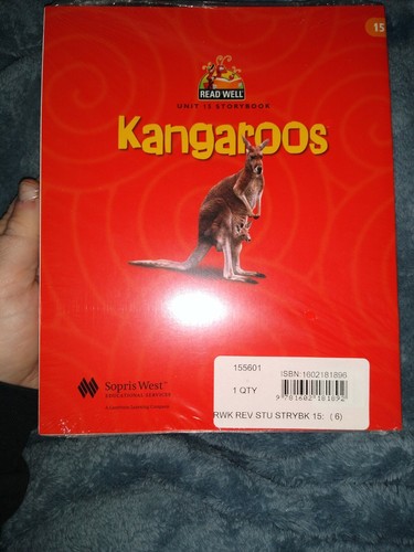 NIP Lot Of 6 Read Well "Kangaroos" by Sporis West Unit 15 Storybook - Picture 3 of 3