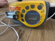 Sony Sports Walkman AMFM Wrist/Arm Radio  Headphones Strap Included -Tested-