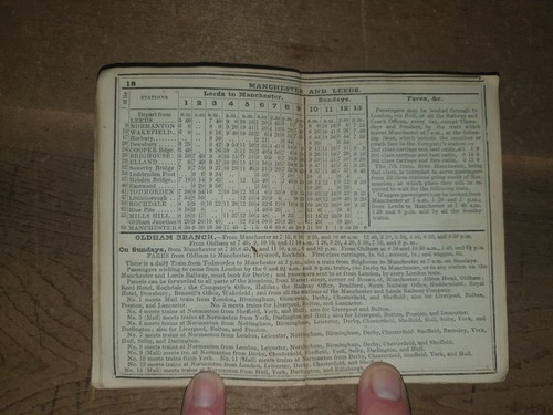 1842 BRADSHAW'S RAILWAY COMPANION TIMETABLES 12 MAPS BIRMINGHAM MCR Bradshaw - Picture 15 of 23