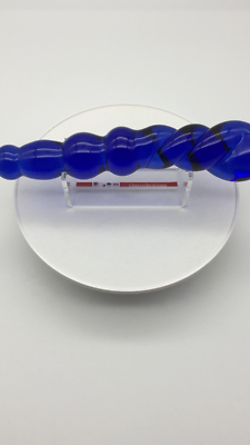 Glas Dildo Blaue Liebe Glasdildo G Punkt Lust Massagegert GLASSVIBRATIONS  | eBay