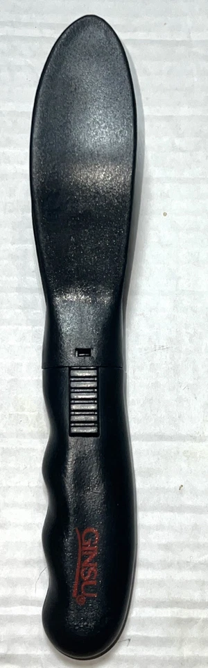 Esparcidor utilitario tallado festoneado Ginsu Santoku 6,5" Chef dentado Full Tang 8" Foto 2 de 4