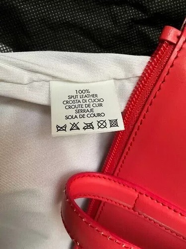 TOSCA BLU Women's leather bag, coral color Borsa in pelle Donna, color corallo - Foto 8 di 11