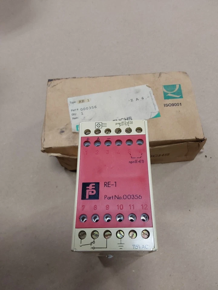 PEPPERL+ FUCHS RE-1 RELAY 000356 115Vac - Image 2 of 4