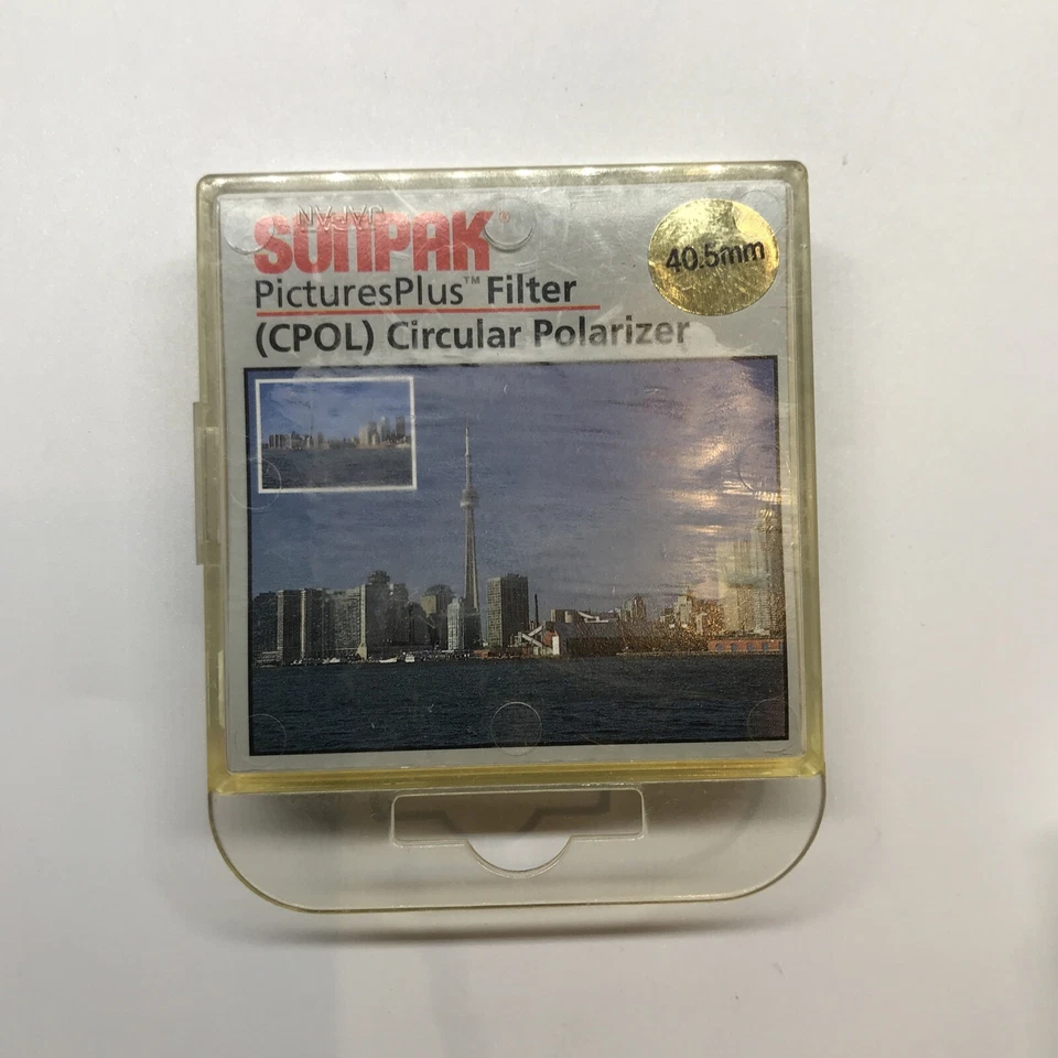 SUNPAK Pictures Plus 40.5mm (CPOL) Circular Polarizer Filter Made In Japan - Image 4 of 4