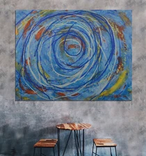 Mark Little, original￼, Painting, 72” X 56” Acrylic, Abstract, POP Art, Modern