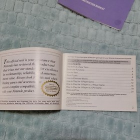 Tetris tetris 2 Nintendo Nes instruction booklet manuals vintage video game