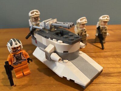 Lego Star Wars Rebel Trooper Battle Pack 8083 Box Minifigures Inst