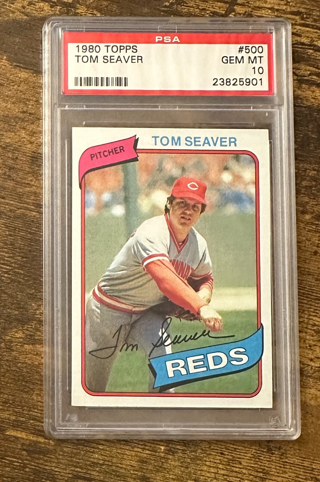 1980 Topps #500 Tom Seaver PSA 10 #S5059