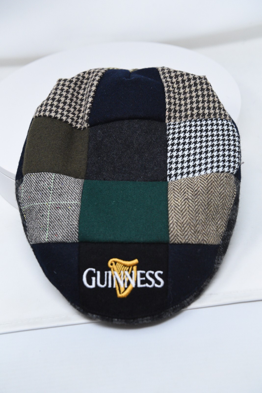 Guiness Beer Traditional Patchwork Flat Cap Golf … - image 10