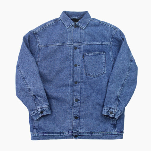 90s Levi's 71557 3rd denim jacket Size 38 Cotton Made in JAPAN