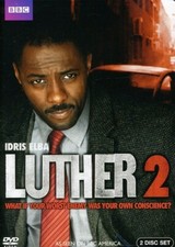 LUTHER - Complete Second 2 Two Season - Idris Elba - 2 DISC SET DVD