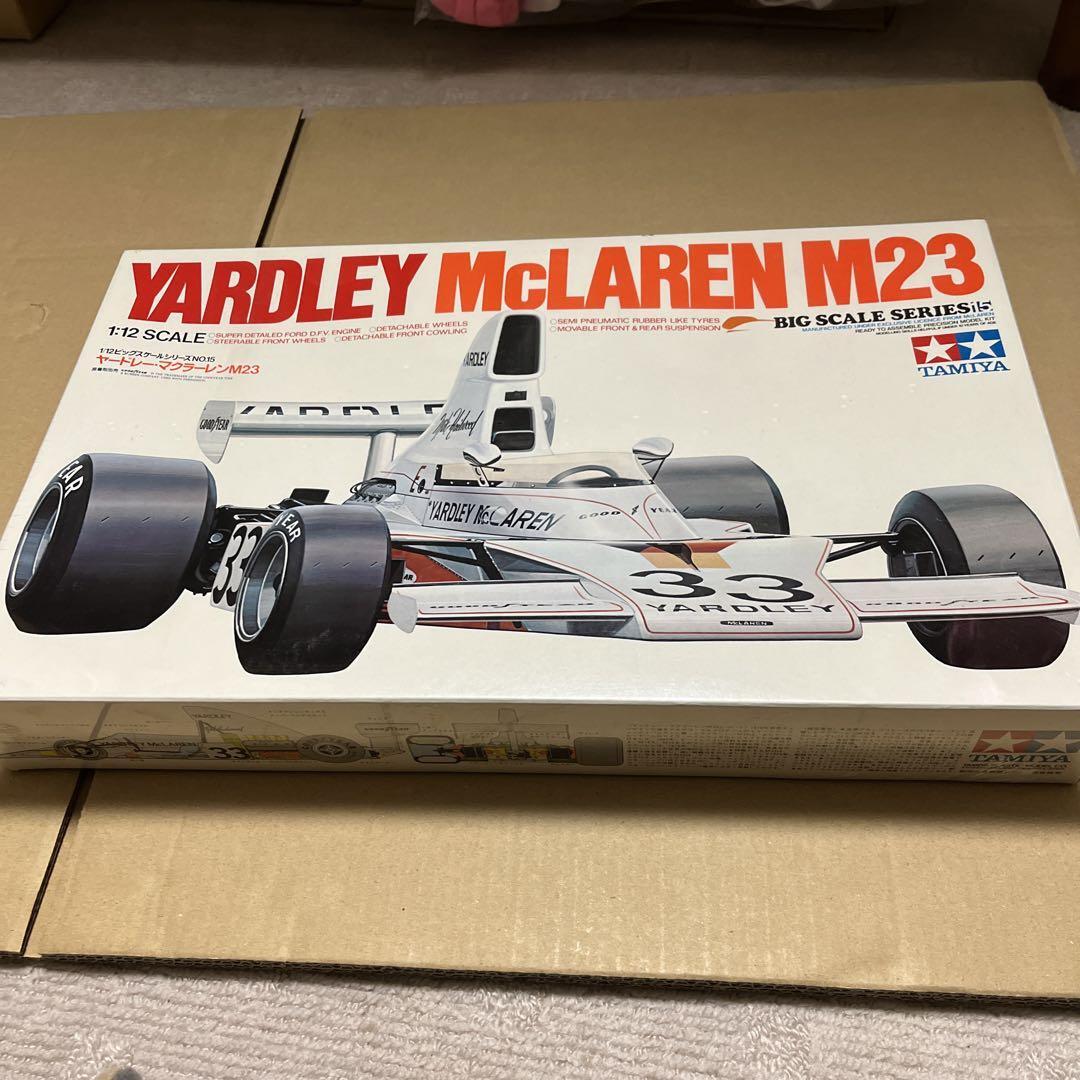 タミヤTAMIYA YARDLEY McLAREN M23 1/12 新品未組立 Amazon | タミヤ 1/12 ビッグスケールシリーズ No.49 ヤードレー