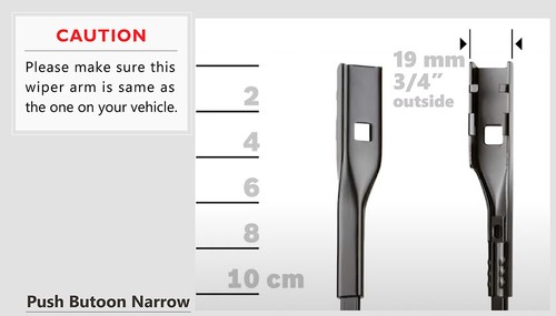 New MTEC Super Water Repellent Silicone Wipers for Porsche 911 1999~2012 - Picture 4 of 4