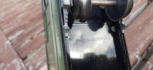 BUCO BUCHERER SCHWEIZ SBB CFF 8644 GRAU GRÜN GÜTERWAGEN m. SCHIEBETÜREN SPUR 0 - Bild 13 von 13