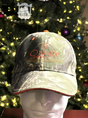 Osage Ambulance Camo Hat Camouflage Adjustable OSFM Baseball Cap