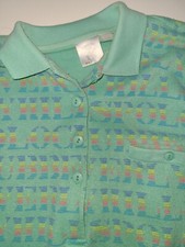 Beverly Hills Polo Club word sweater Colorful Vintage sz L-XL 
