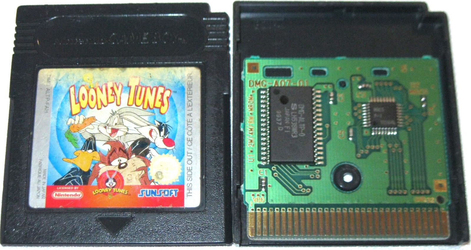 looney tunes authentique version originale game boy color fah