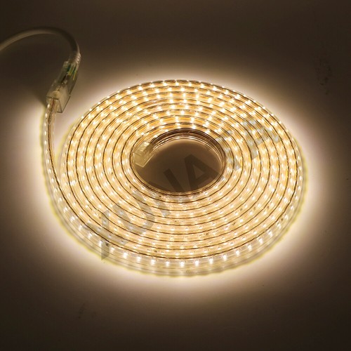 LED Strip 220V 3014 Waterproof Rope Outdoor Garden Kitchen Lights+Dimmer UK plug - Picture 7 of 15