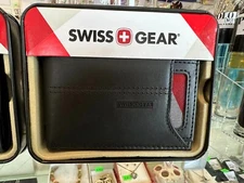 Swiss Gear Leather Wallet - Bi-fold