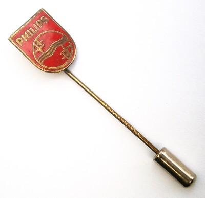 Q968 Philips Electronics Electrical Products Vintage Werbung Anstecknadel Anstecker