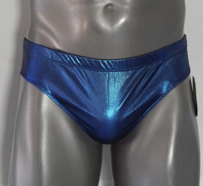 NEW MEN'S BLUE BRIEF SIZE MEDIUM 32-34 (PLEASE READ)