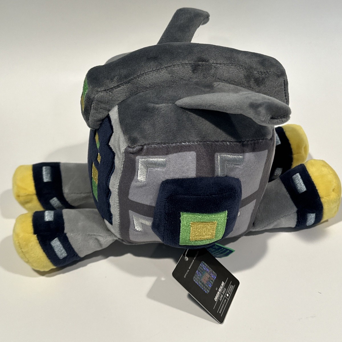 makeship plush origin realms 6/2022 RARE Minecraft Or-Bit Plush