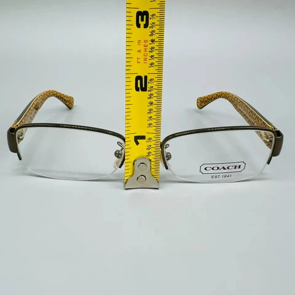 Anteojos para mujer Coach HC 5027 B/9094 50-17-135 mm - marrón oscuro - 100 % originales Foto 2 de 4