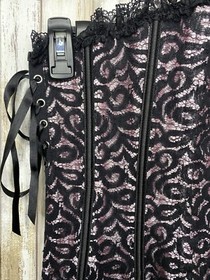Dream Girl Womens Lace Corset Size 34