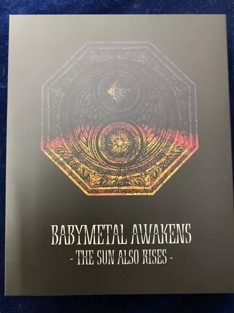 BABYMETAL AWAKENS THE SUN ALSO RISES Blu-ray + 2CD THE ONE Limited