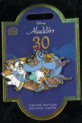 Aladdin 30th Anniversary Group Hug Slider LE Disney Pin 152319 | eBay