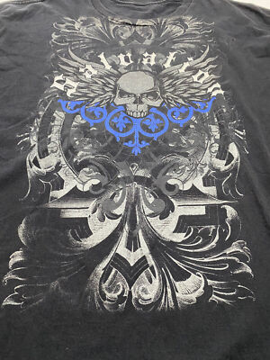 Vintage Y2k Cyber T-Shirt Men's XXL Grunge Mall Goth Salvation Y2K