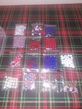 Assortment Of Beads And Charms For Jewelry Making, New In Package 150  Beads