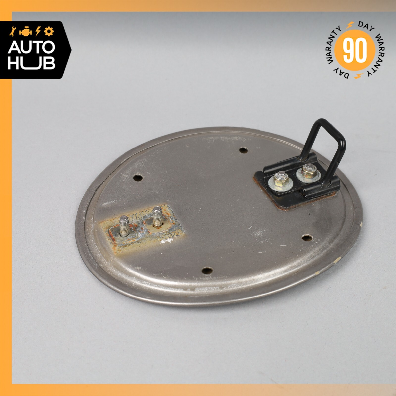 03-13 Maserati Quattroporte M139 Fuel Gas Tank Lid Door Cover Grey OEM
