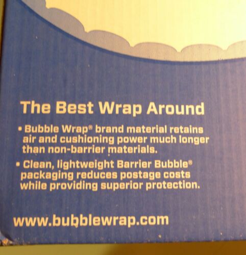 175 Ft Sealed Air Bubble Wrap® Roll 3/16" 12" Wide Perforated Every 12" - Picture 2 of 4