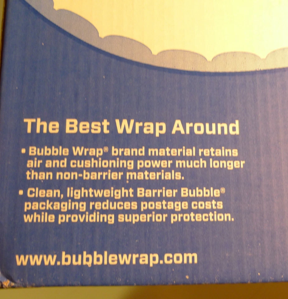 175 Ft Sealed Air Bubble Wrap® Roll 3/16" 12" Wide Perforated Every 12" - Image 2 of 4
