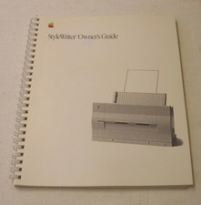 RARE Stylewriter Owner's Guide by Apple Computer