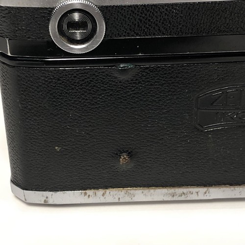 Zeiss Ikon Contax II With Lens Zeiss Sonnar 2/5cm (For Parts) - Picture 8 of 17