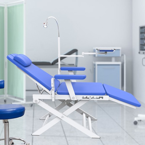 Silla plegable Dental portátil taburete de trabajo para dentista y médico Pu - Imagen 14 de 35