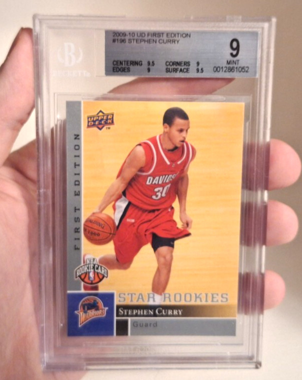 Stephen Curry 2009 Upper Deck #196 First Edition Price Guide
