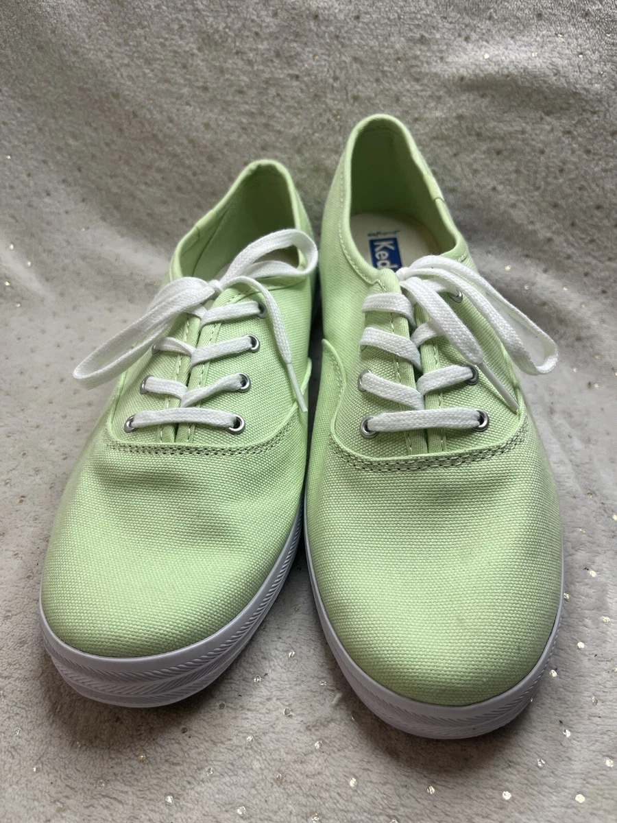 Lime green top champion shoes